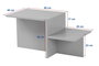 Nordure Harmony Mesa de Café Nogal